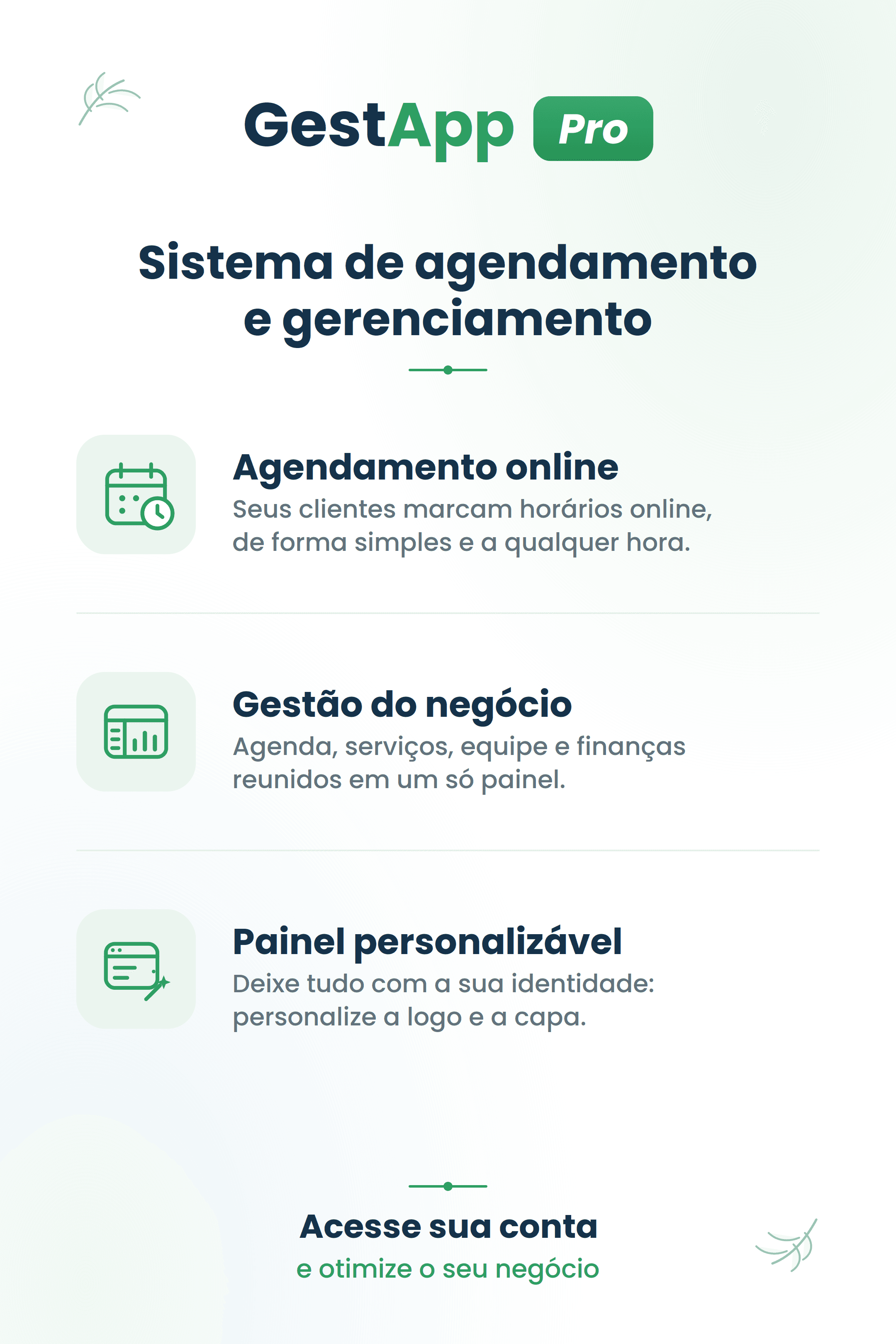 GestApp Pro — Sistema de Gestão e Agendamento